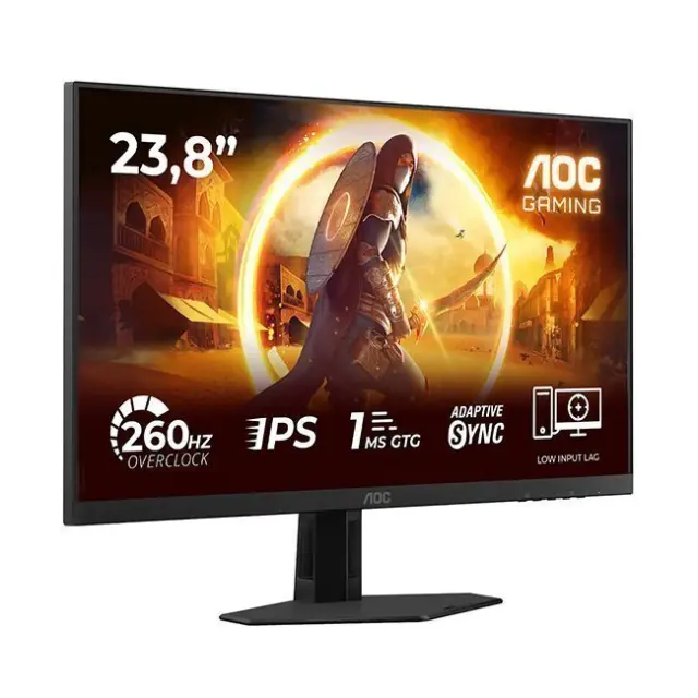 AOC G4 24G4ZRE computer monitor 60.5 cm (23.8") 1920 x 1080 pixels Full HD LED Black, Red 3