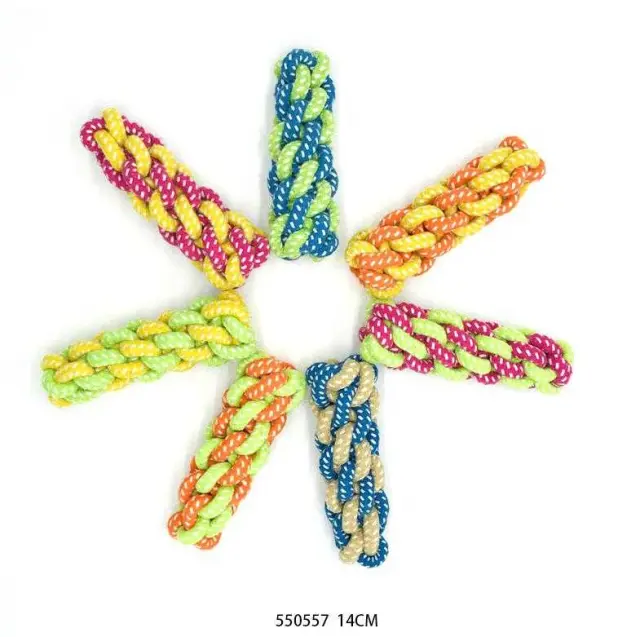 Παιχνίδι σκύλου από σχοινί - 14cm - 12pcs - 550557 2