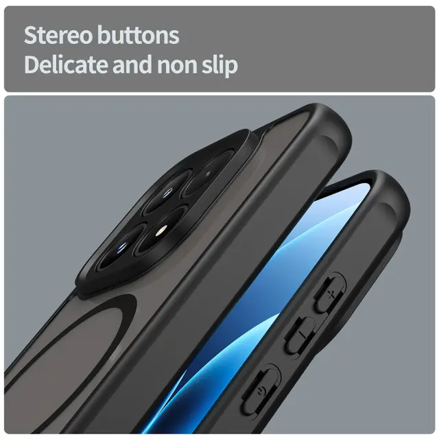 Techsuit - HaloFrost II MagSafe - Xiaomi 17 - Black 3