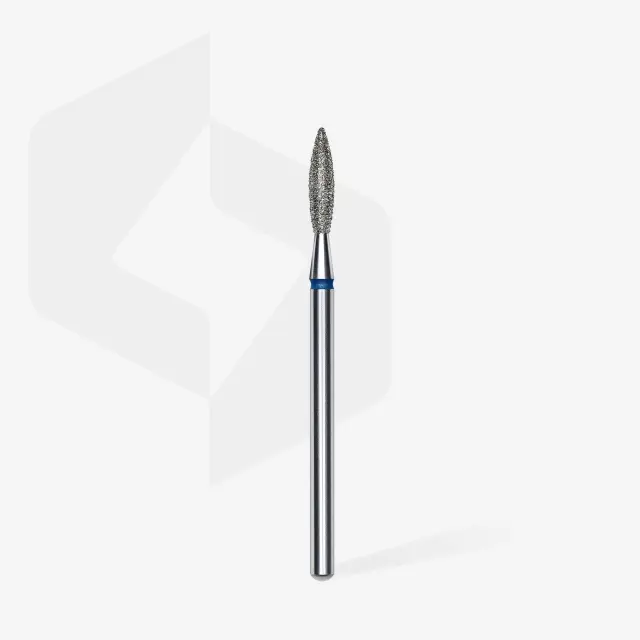Diamond nail drill bit Flame Blu 2.3mm/10mm FA10B023/10 2