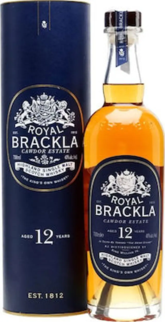 ROYAL BRACKLA 12 YEARS AGED SINGLE MALT WHISKY 700ML