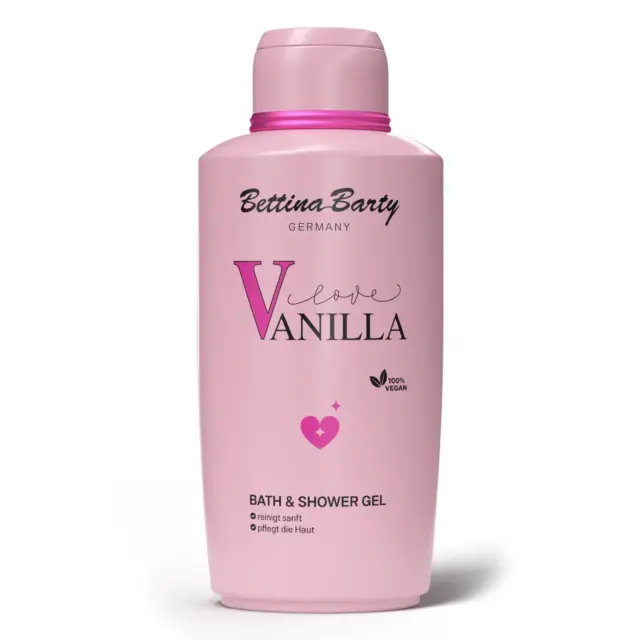 Bettina Barty Bath & Shower Gel 500ml Love Vanilla