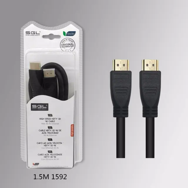 Καλώδιο δεδομένων HDMI σε VGA - 5m - 1592 - 200431 2