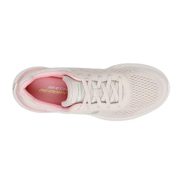 Skechers New Heights Air Dynamight 2.0 (150370-NTPK) - Λευκό-Ροζ 3