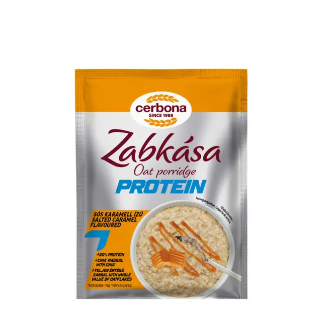 Cerbona Salted Caramel Flavour Protein Oat Porridge