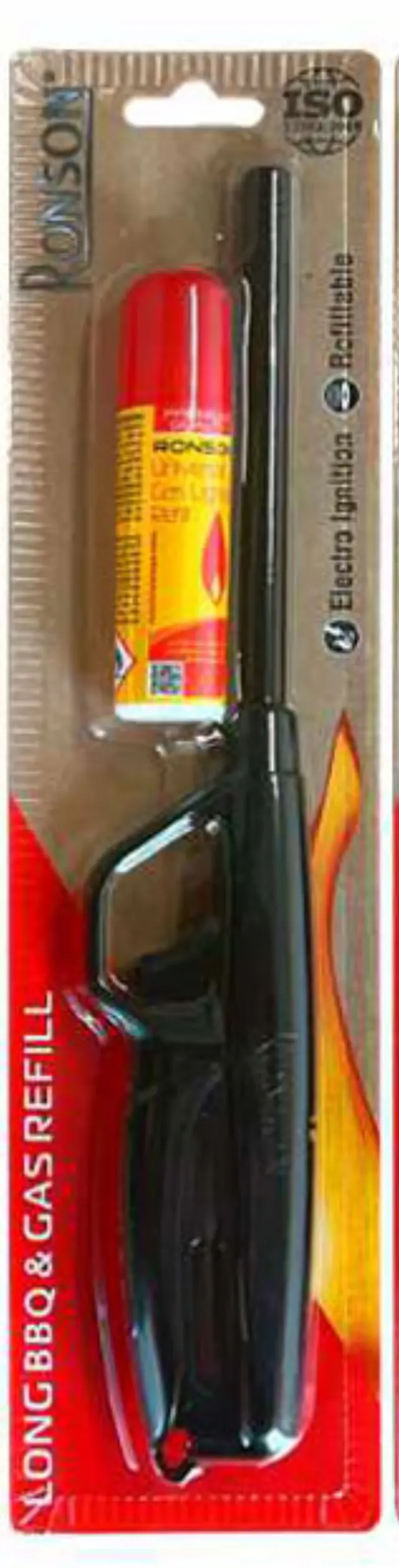 Ronson Αναπτήρας Ηλεκτρικός Maxi Candle BBQ με Βουτάνιο 18ml - Διάφορα Χρώματα (20073)