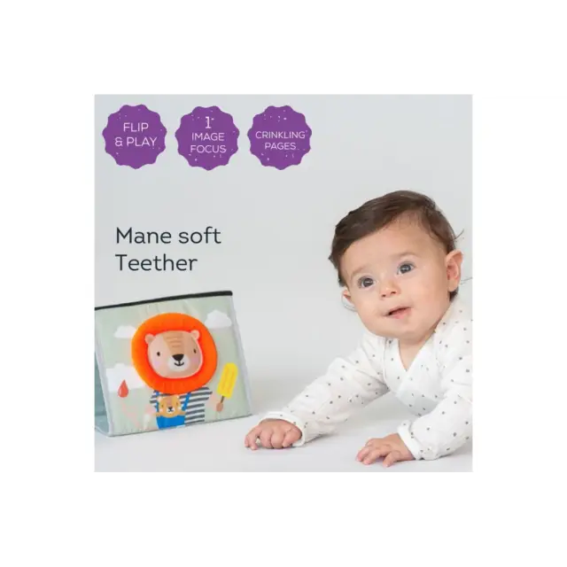Παιχνίδι Ανάπτυξης Taf Toys Savanah Tummy -Time Book T-12705 2
