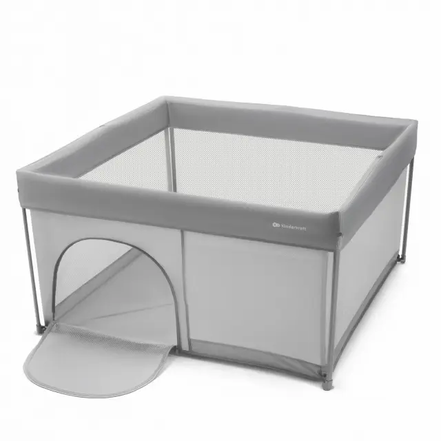 Kinderkraft Ziki Πάρκο Μωρού Grey 3