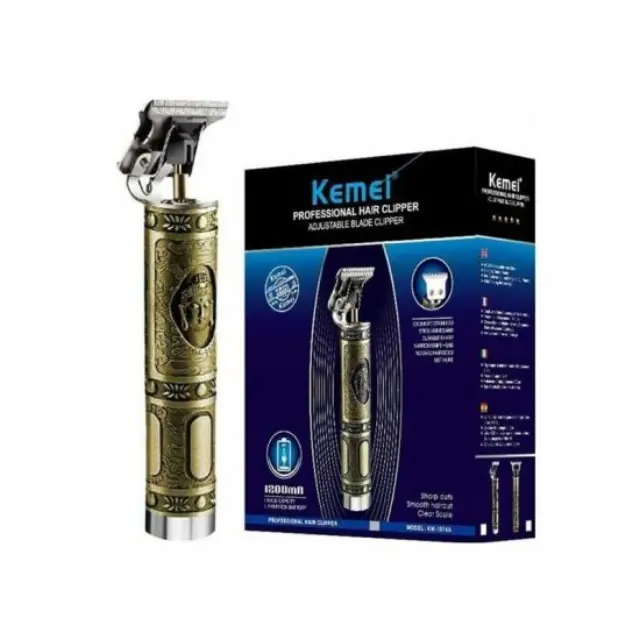 Kemei KM-1974A - Επαναφορτιζόμενη κουρευτική μηχανή με κεφαλή γλυπτικής