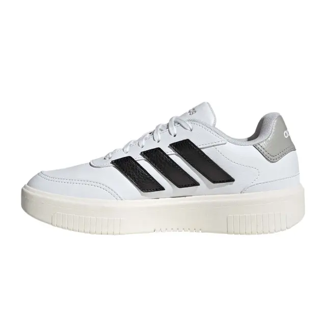 adidas Sportswear Women's Courtblock Bold Leather Άσπρο - Μαύρο JI2202 (adidas Sportswear) - 36 ⅔ 2