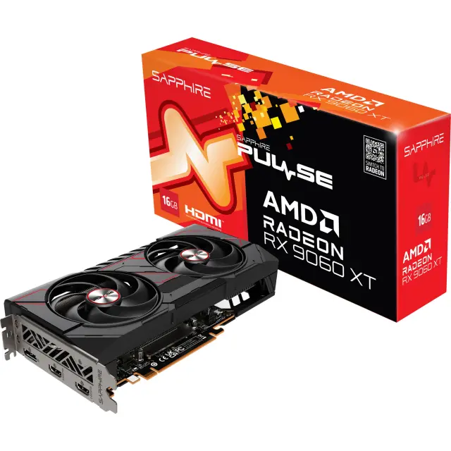 Sapphire Radeon RX 9060 XT PULSE 16GB