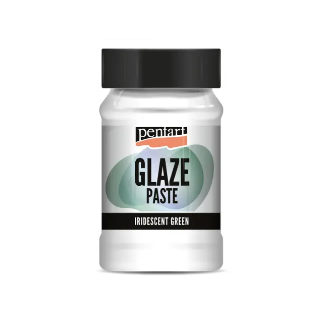 Glaze paste Pentart, Ιριδίζον πράσινο, 100ml