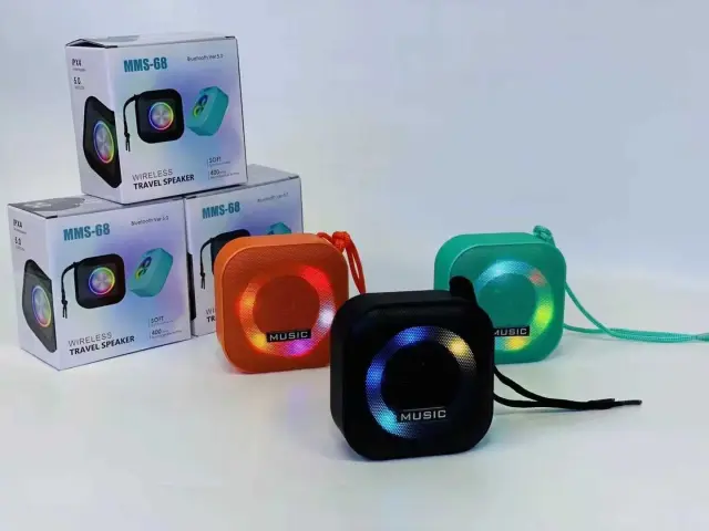 Ασύρματο ηχείο Bluetooth - MMS-68 - 884362 - Black 2