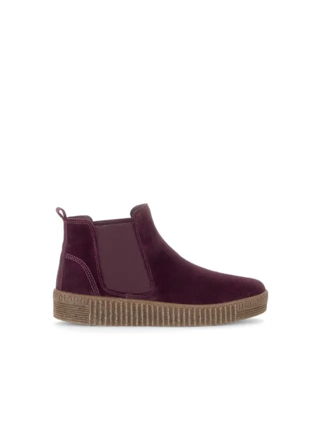 Gabor Μποτάκια Γυναικείο δέρμα suede Μπορντώ GAB/73731 012-BERRY - 40 3