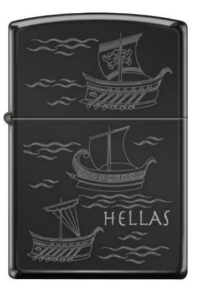ZIPPO Αναπτήρας - Ancient Greece | Ship Design (24756-107521)