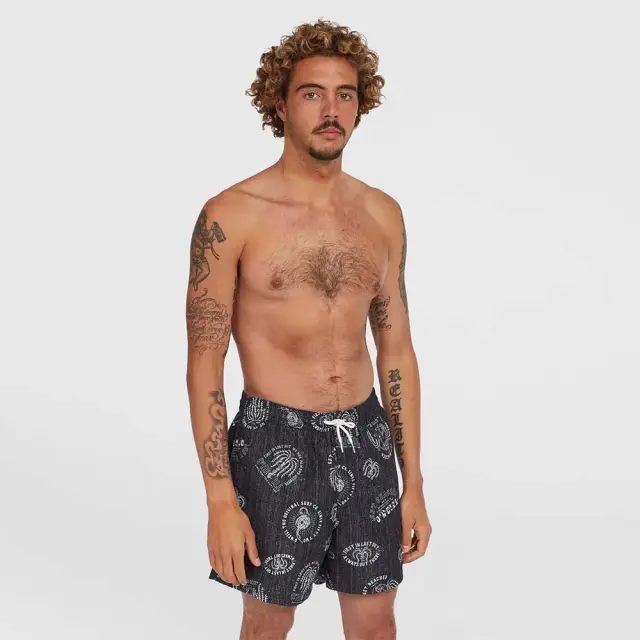 O'neill Men's Cali Print 15inch Swim Shorts Μαύρο 2800192-39115 (O'neill) - Medium 3
