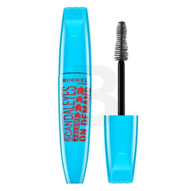 Rimmel London Scandal Eyes Volume On Demand Waterproof Mascara waterproof mascara for volume Black 12 ml