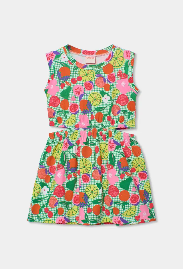 Boboli Knit φόρεμα fruits για κορίτσι 453002-9791