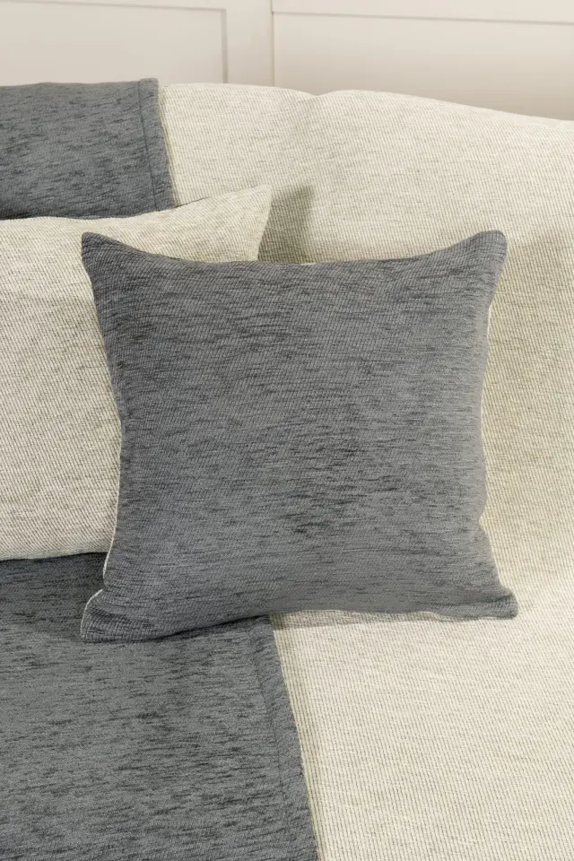 Nima Home Ριχτάρι διπλής όψης 180x240 - Caldo Gray/Ivory Γκρι, Εκρού 2