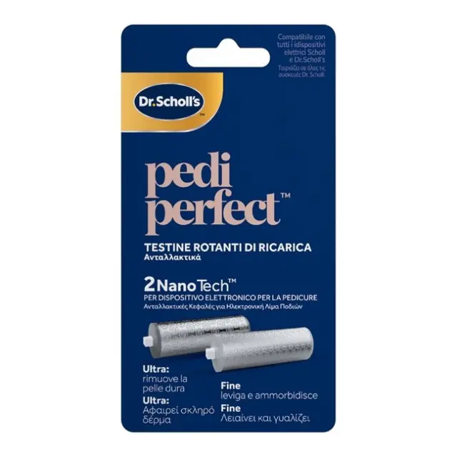 Dr. Scholl Pedi Perfect Nano Tech Ανταλλακτικά, 2τμχ