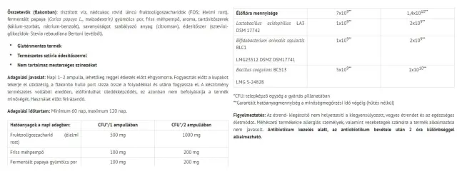 Natur Tanya S. Ferzyme Intestinal Flora Ampoule 2
