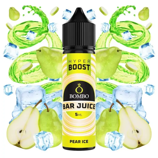 Bombo Bar Juice Hyper Boost Pear Ice 5ml/60ml FS