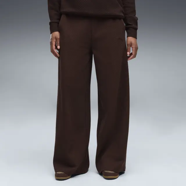 Puma Class Wide Leg Pants Chocolate 694013-33 - L 3