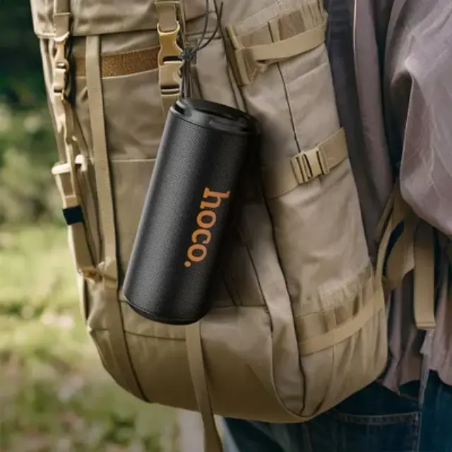 Φορητό Ηχείο Wireless Hoco HC27 Soundful Sports BT 5.4 1500mAh 16W με FM, TF card, USB, AUX Μαύρο 3
