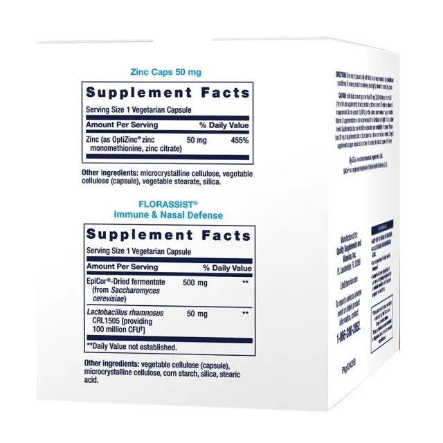 Life Extension Immune Packs with Vitamin C & D, Zinc and Probiotic 3