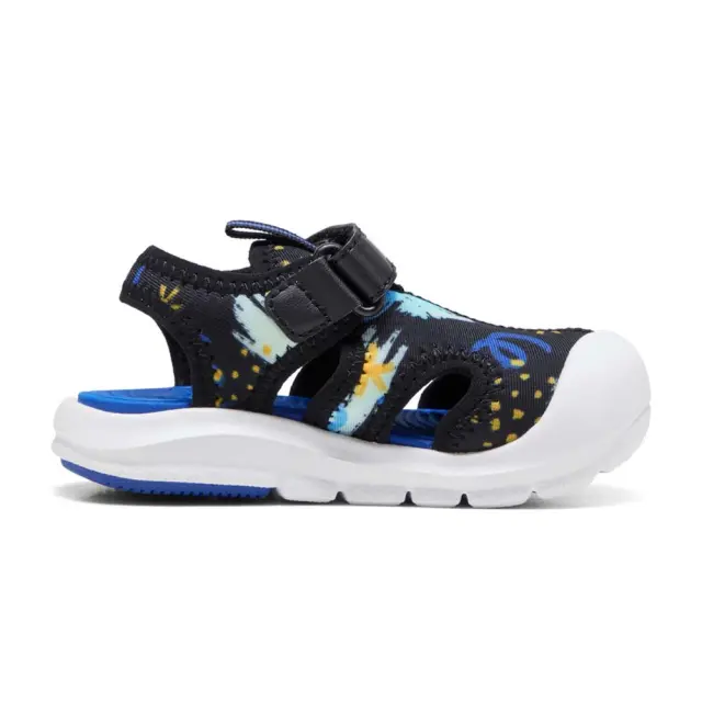 Puma Infant's Fun Racer Allover Print Sandal (TD) Μαύρο 401695-01 (Puma) - 22 2