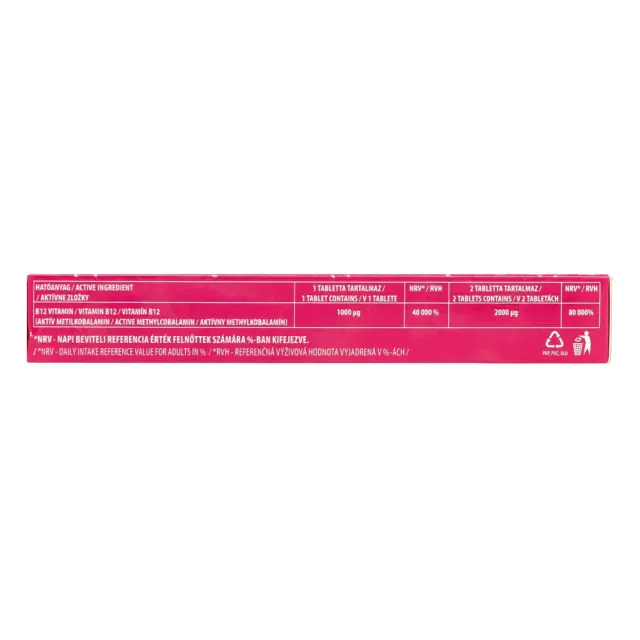 JutaVit Vitamin B12 Active Methylcobalamin 3