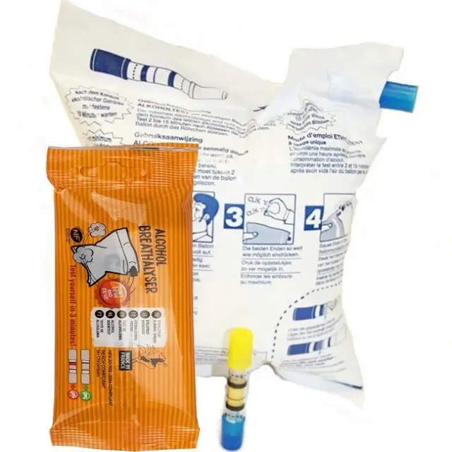 Contralco Αλκοτέστ Alcohol Breathalyser Self Τest Αλκοόλ Αναπνοής 1τμχ