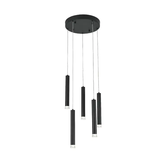 ΚΡΕΜΑΣΤΟ ΦΩΤΙΣΤΙΚΟ LED ACA KY011NC255BK RAPENZO ΑΜΜΩΔΕΣ ΜΑΥΡΟ ΑΛΟΥΜΙΝΙΟ 30W 2800K-3200K-4000K 1200LM IP20 Φ30ΜΜXH 300ΜΜX5PCS / KY011NC255BK