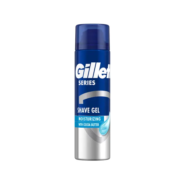 Gillette Series Moisturizing Gel Ξυρίσματος με Βούτυρο Κακάο 200ml