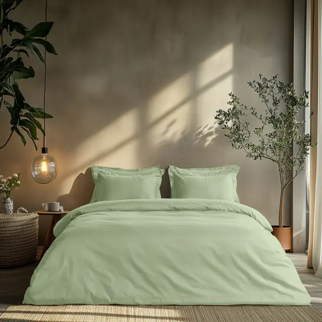 Beauty Home Σετ παπλωματοθήκη υπέρδιπλη Art 1700 Harmony 230x250 Μέντα