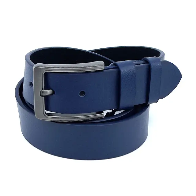 ΔΕΡΜΑΤΙΝΗ ΖΩΝΗ 4CM LEGEND ACCESSORIES ΧΡΩΜΑ ΜΠΛΕ 4cm LGD-1757
