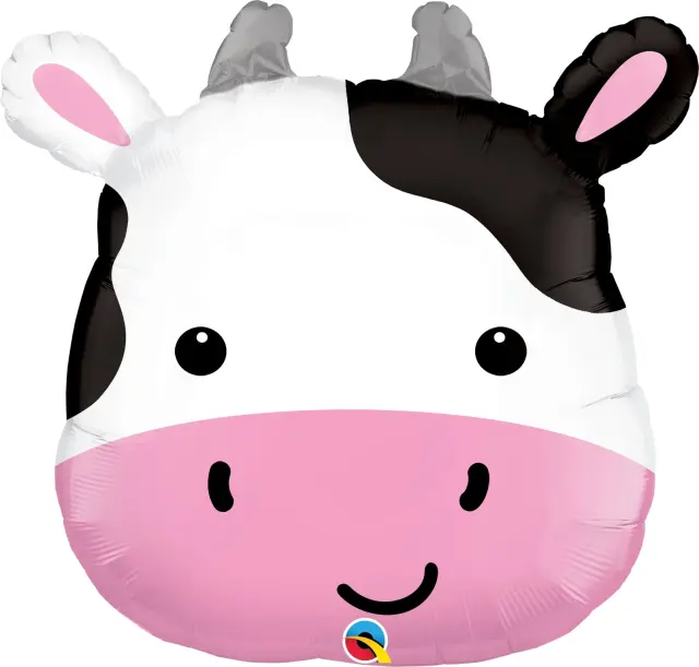 Μπαλόνι Φοιλ 14 Μίνι Σχήμα Κεφάλι Αγελάδα /Cow 36 εκ