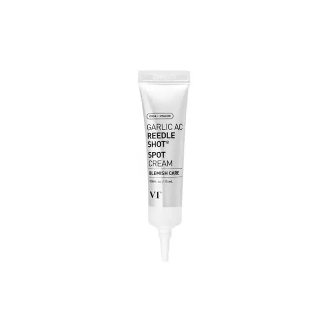 VT Cosmetics Garlic AC Reedle Shot Spot Cream Τοπική Κρέμα Προσώπου για Σημάδια και Ατέλειες, 15ml