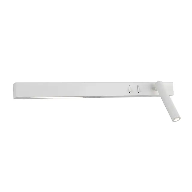 Olo 04230/W/W/60/R Φωτιστικό τοίχου led 60cm λευκό δεξί Άσπρο