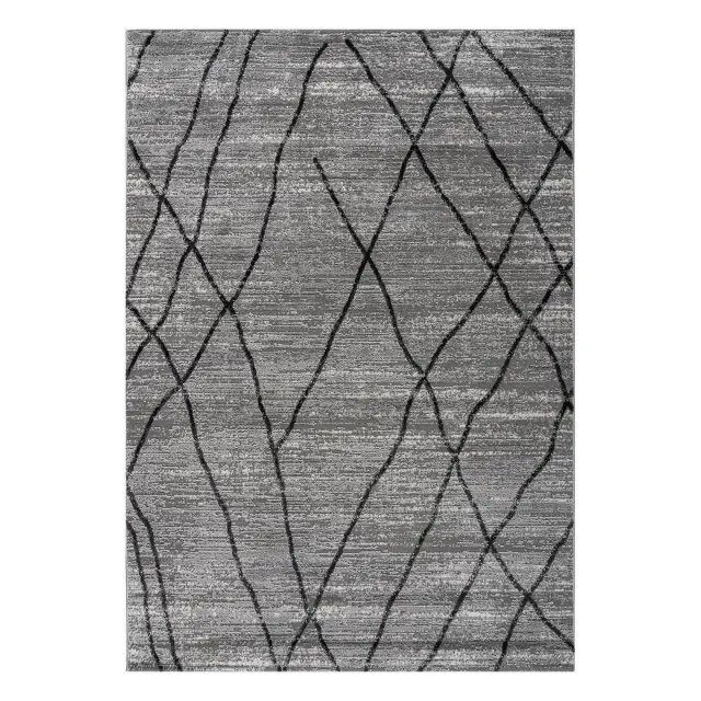 Χαλί 160x230 Beauty Home Serena Art 9840 Grey P.P.Heat Set-Shrink Polyester