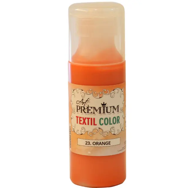Χρώμα Υφάσματος Art Premium - 23 Orange - 100ml