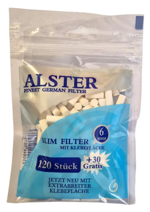 Alster Φιλτράκια Σακουλάκι - 6.0mm Slim 150φ.