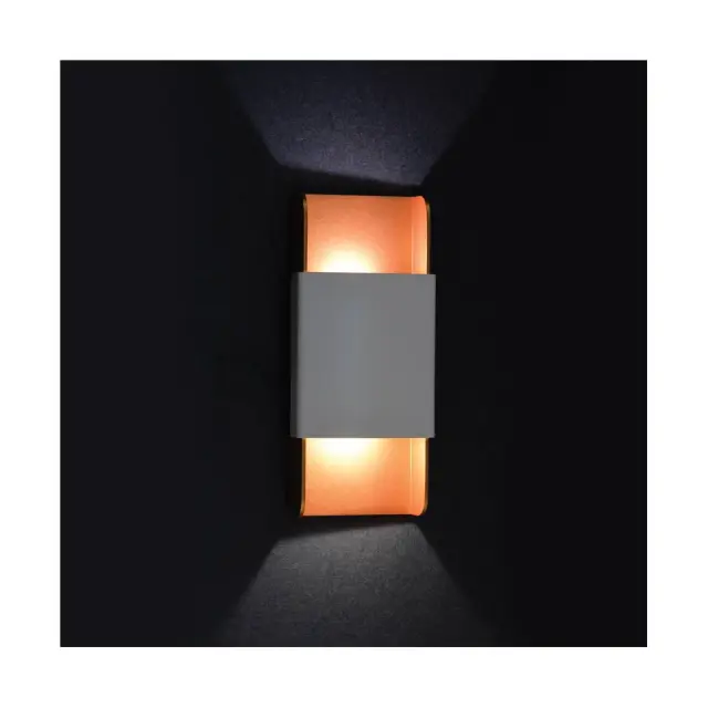 AcaLight Offer NETTO ΦΩΤΙΣΤΙΚΟ ΕΠΙΤΟΙΧΟ ΛΕΥΚΟ ΑΛΟΥΜΙΝΙΟ LED 12W 3000K 1080Lm IP20 110Χ53,5Χ250MM