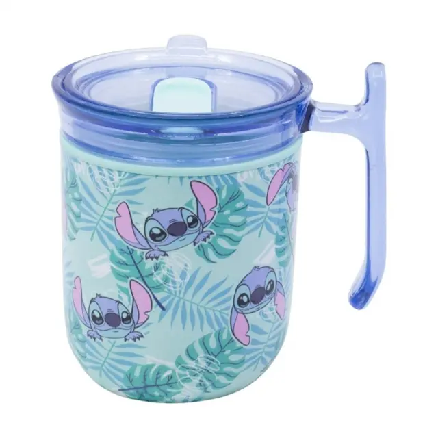 Κούπα ανοιξείδωτη HARMONY DW MUG WITH LID 470 ML STITCH ALOHA 31727