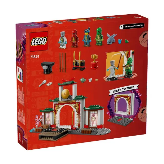 LEGO Ninjago Ninja Spinjitzu Temple για 4+ Ετών 158τμχ 3