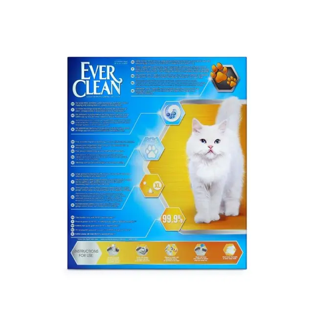 Ever Clean Clumping Litterfree Paws Άμμος Υγιεινής Γάτας 6lt 2
