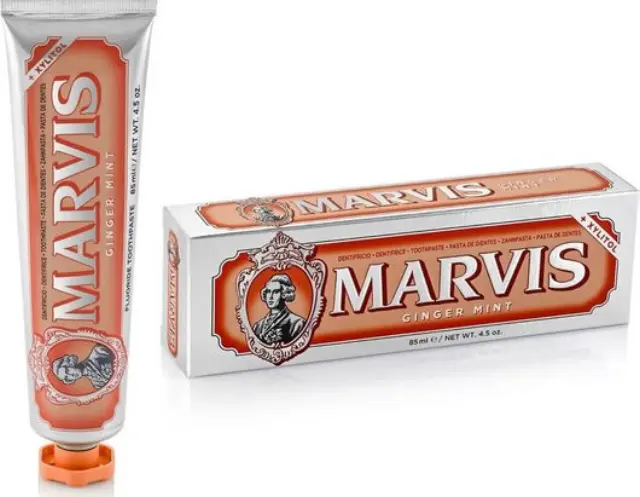 Marvis | Ginger Mint | Οδοντόκρεμα με Τζίντζερ, Μέντα & Ξυλιτόλη | 85ml 2