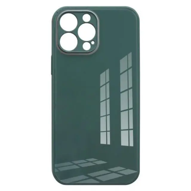 Θήκη TPU & Glass inos Apple iPhone 13 Pro Max CamGuard Πράσινο N57206