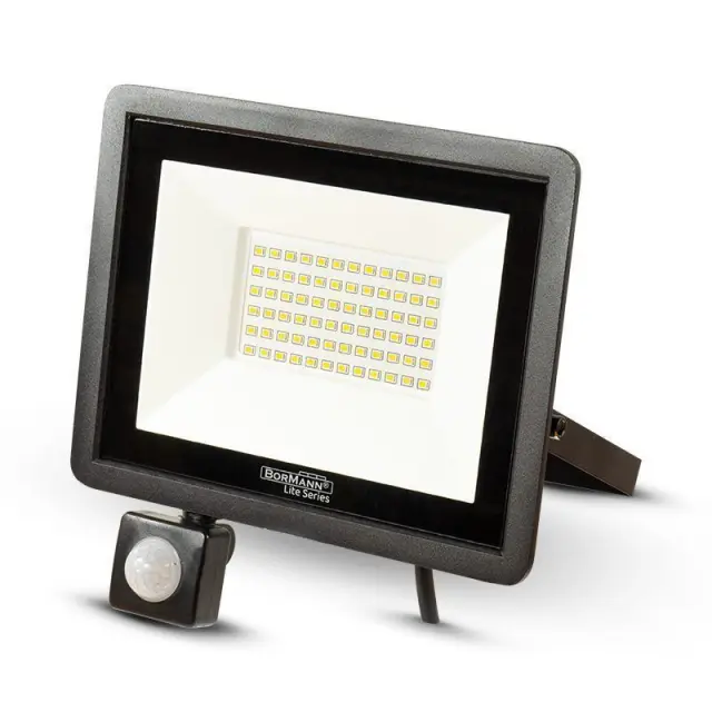 Bormann BLF1910 - Προβολέας Led 10W Με Ανιχνευτή Κίνησης 4000K 800Lumen 120° Αδιάβροχος (052401)
