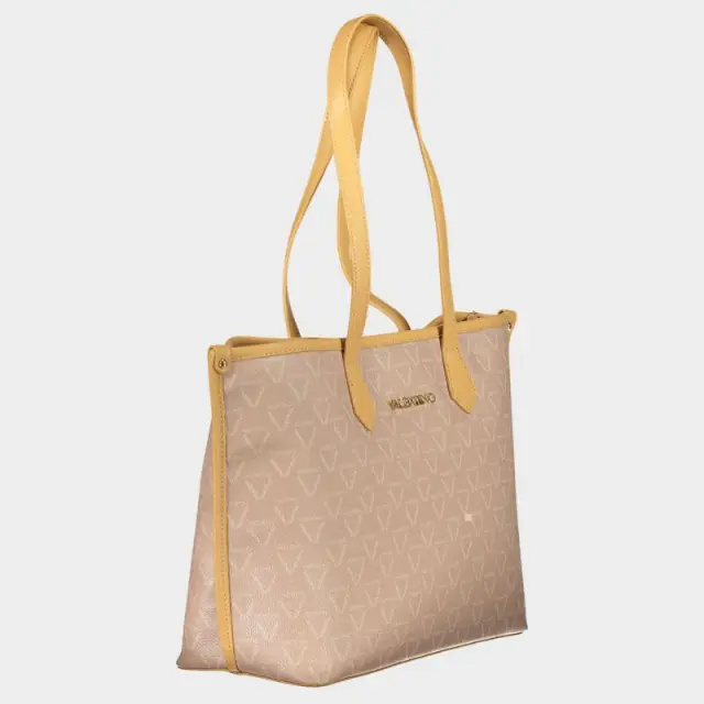 Valentino Bags - Μεγάλη Γυναικεία Τσάντα Lady Re VBS8GT02-C38 Μπεζ 3